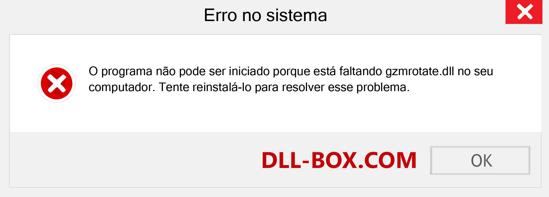 Arquivo gzmrotate.dll ausente ?. Download para Windows 7, 8, 10 - Correção de erro ausente gzmrotate dll no Windows, fotos, imagens